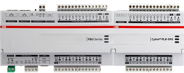 Controlador FBU-8R8 Unitron 16 E/S