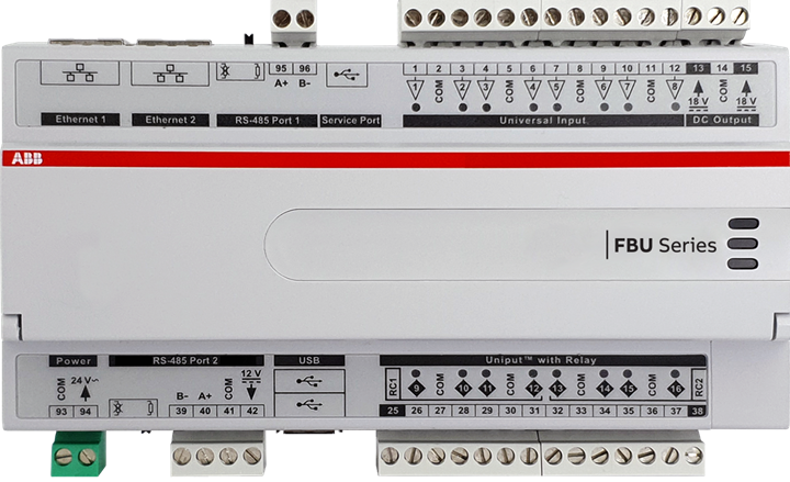 Controlador FBU-8R8 Unitron 16 E/S