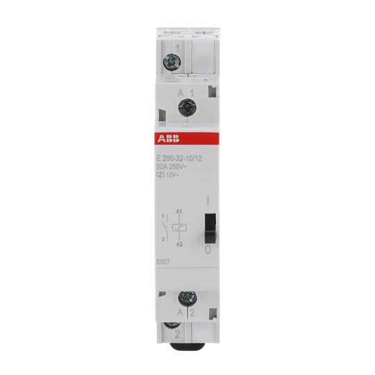 Interrupteur à impulsion bobine 12 V CA, 32 A, 1 contact normal ouvert