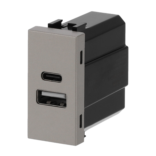 Cargador USB-A+C 10,5W - 1M - CV