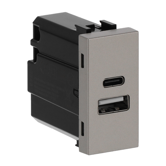 Cargador USB-A+C 10,5W - 1M - CV