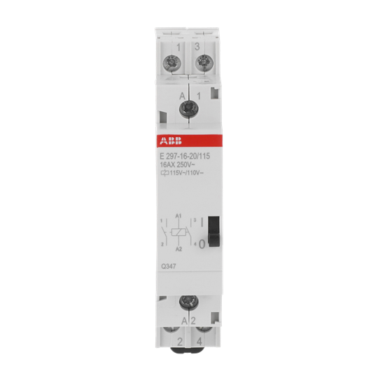 Installationsrelais Spule 115 V AC/110 V DC, 16 A, 2 Schließer