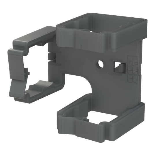 Drahthalterkombi-T Bautiefe 55mm, für CombiLine Montagesysteme VPE 10 Stück