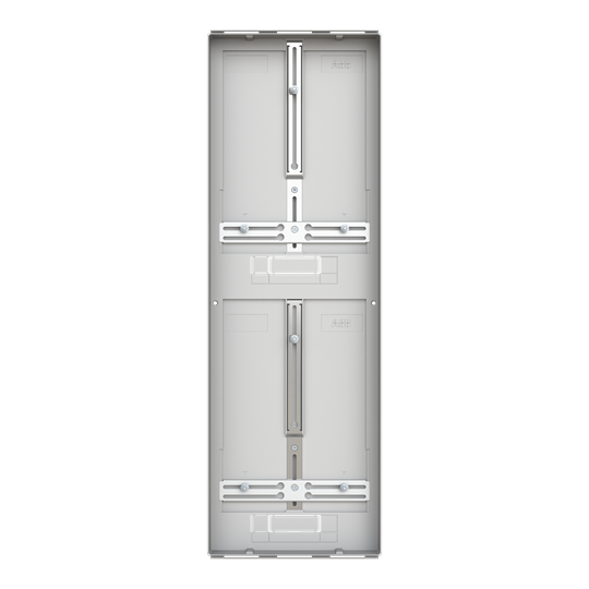 Zählertragplatte Höhe 750mm, doppelstöckig Systemteil für CombiLine