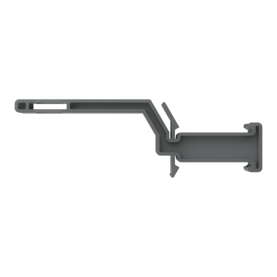 Console à verrouiller Accessoire pour support de câbles VPE 10 pièces
