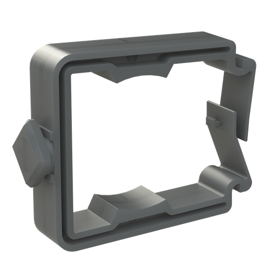 Drahthalter Bautiefe 55mm, für CombiLine Montagesysteme VPE 10 Stück