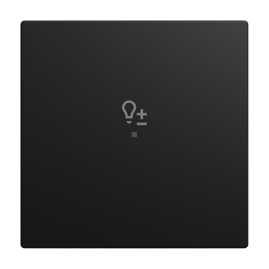 Wippe 1-fach, mit Symbol "Dimmer" Busch-balance® SI