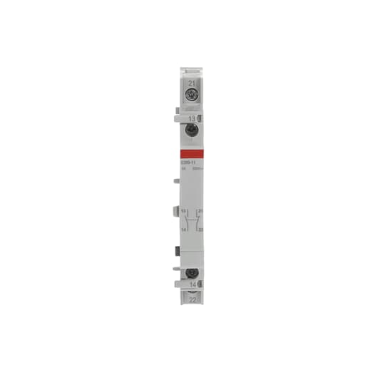 Hilfskontakt für E290/E297 1 Öffner + 1 Schließer, 5 A, 250 V AC, 9 mm