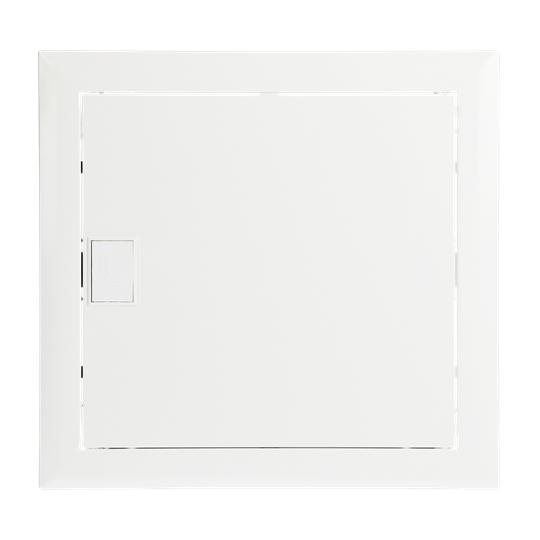 Châssis de cache avec porte RAL9016, pour UK600 1 rangée