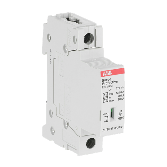 Kombi-Ableiter T1-T2 12.5kA/Pol, 1-polig Uc 275 V, Up 1, 3 kV,
