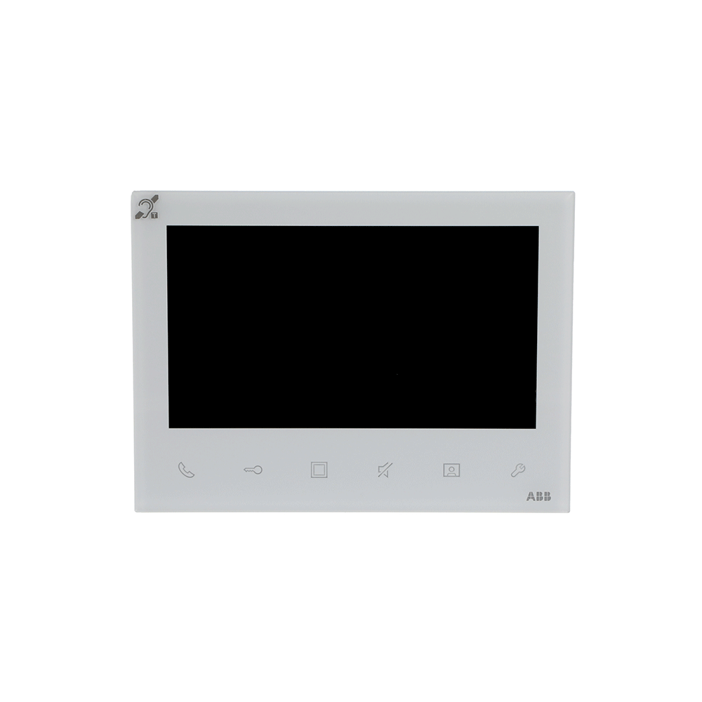 Monitor color 7" m.lib.,b.ind.,Básico,BL