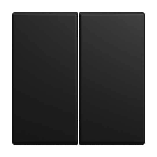 Wippe für Smart Switch 2-fach schwarz matt - Busch-balance® SI