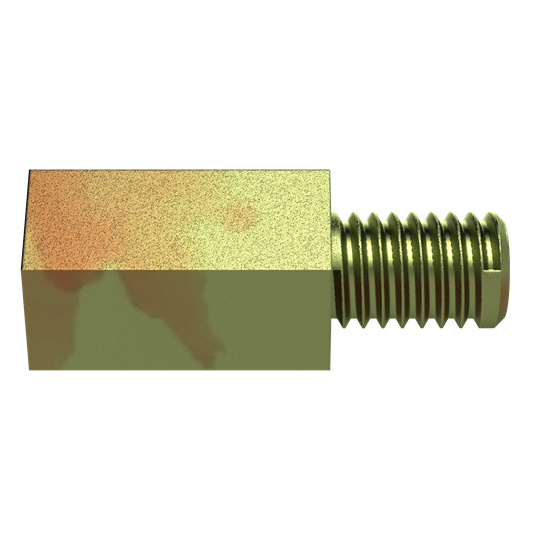 Distanzbolzen SW10 M4-M6 L15 Typ 1