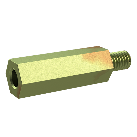 Distanzbolzen SW10 M6-M6 L30 Typ 2