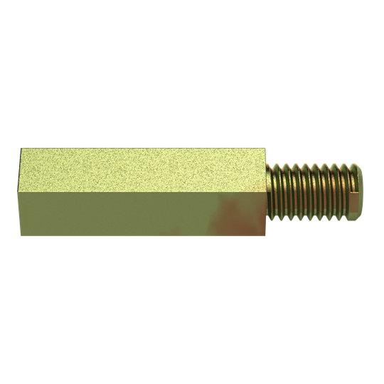 Distanzbolzen SW9 M6-M6 L25 Typ 2