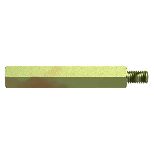 Distanzbolzen SW9 M6-M6 L55 Typ 2