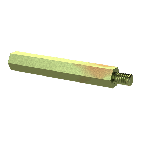 Distanzbolzen SW9 M6-M6 L65 Typ 2