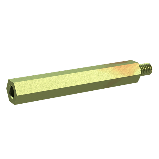 Distanzbolzen SW9 M6-M6 L65 Typ 2