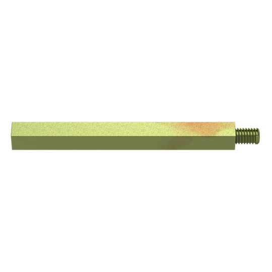 Distanzbolzen SW9 M6-M6 L80 Typ 2