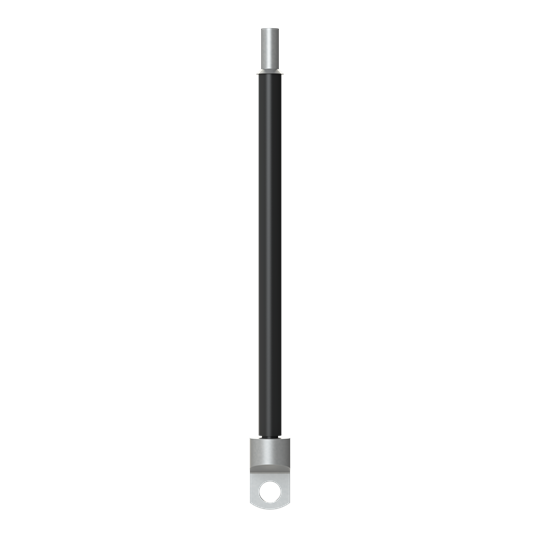 Set de raccordement de câble 125A 165mm avec embouts de câble / bornes M10 3 pièces = 1 set 4TBV854154C0100