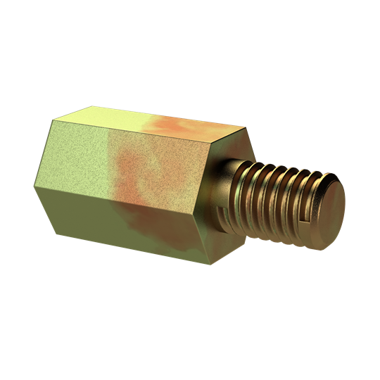 Distanzbolzen SW10 M6-M6 L15 Typ 2