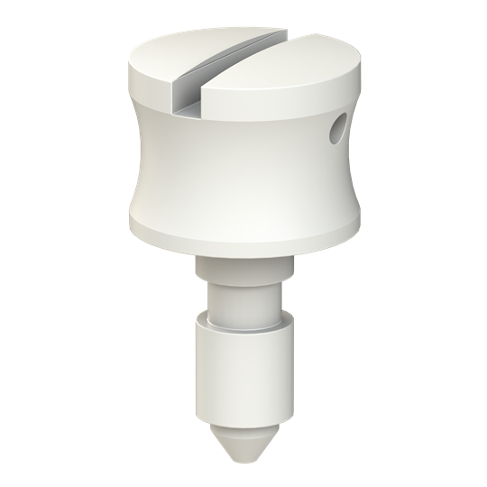 Schraube M6 PVC für Abdeckplatte