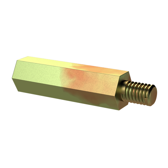 Distanzbolzen SW9 M6-M6 L35 Typ 2
