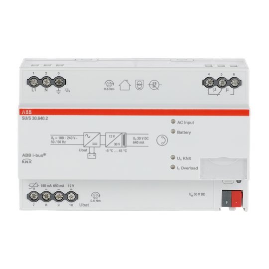 Unterbrechungsfreie KNX Spannungsversorgung 640 mA