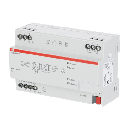 Unterbrechungsfreie KNX Spannungsversorgung 640 mA