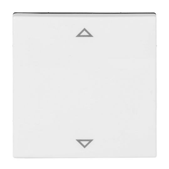 Busch-Jalousiecontrol® II Bedienelement mit Aufdruck Symbol "Pfeile" für