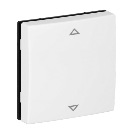Busch-Jalousiecontrol® II Bedienelement mit Aufdruck Symbol "Pfeile" für