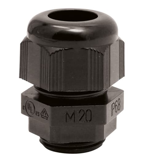 SIB-TEC Passe-câble M16, Noir, PA6, Ø2,5-8mm 7TCA303425R1163
