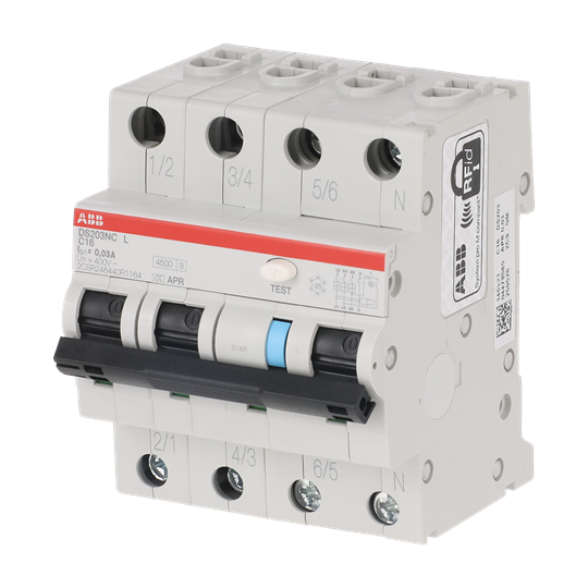 I.com.DS200L 3PN C 16A A 6kA APR 30