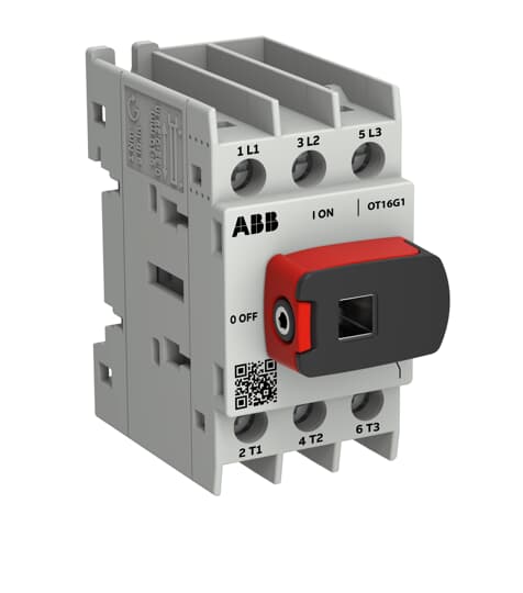 Interrupteur de charge OT Plus 16 A, taille G1, 3 pôles, avec poignée