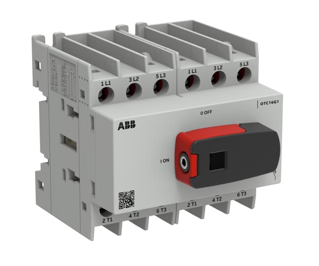 Interrupteur de charge OT Plus 16A, taille de boîtier 1, 3- pôles