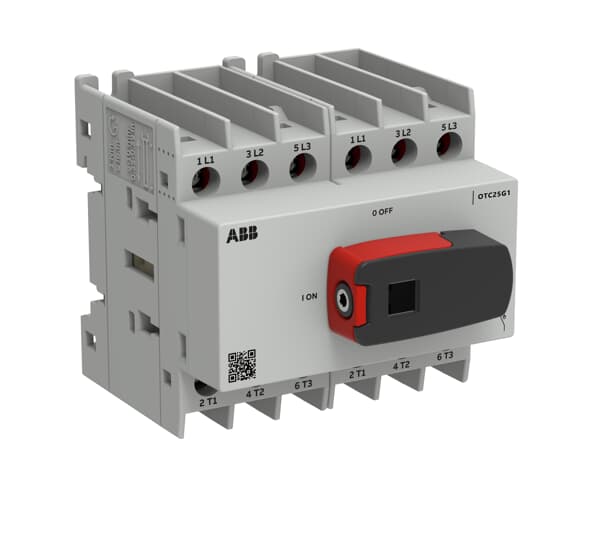 Interrupteur de charge OT Plus 25A, taille 1, 3 pôles