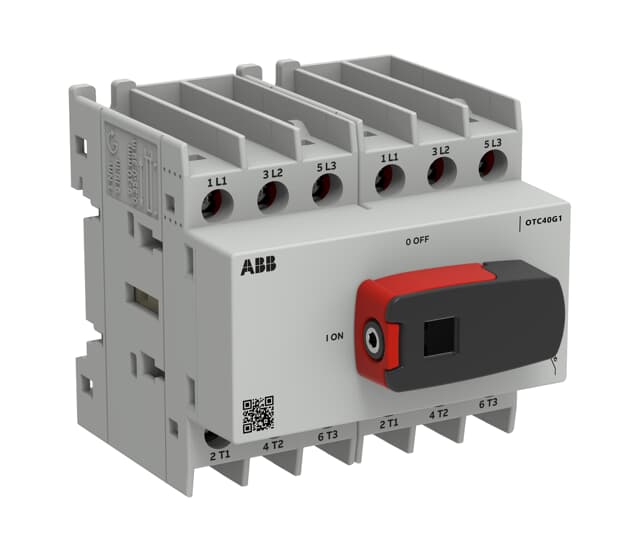Interrupteur de charge OT Plus 40A, taille de construction 1, 3 pôles