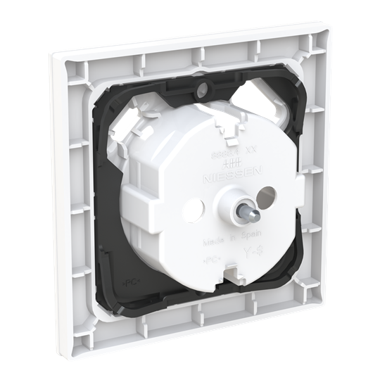 Tapa Schuko + cargador USB A+C  BT