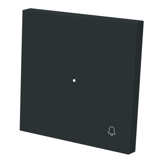 Tecla pulsador timbre c/visor NT