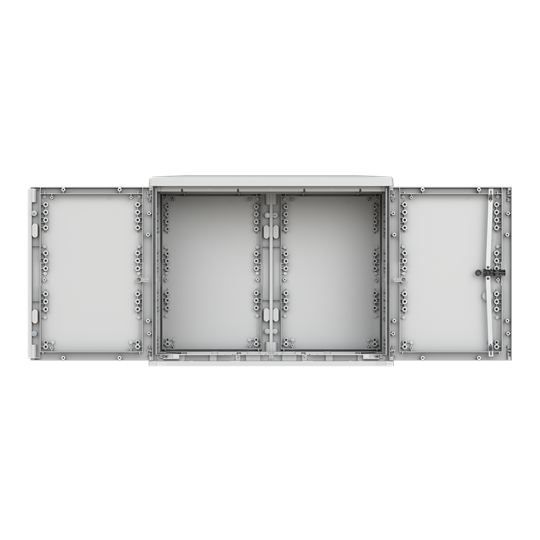 Armoire AP Gr.2 875x1115x320 EH3, profilée avec SHG IP44, IK10
