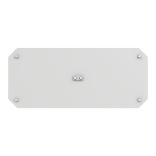 EH3 Bodenplatte Gr.2 1200X541 Polyester 3mm mit Befestigung