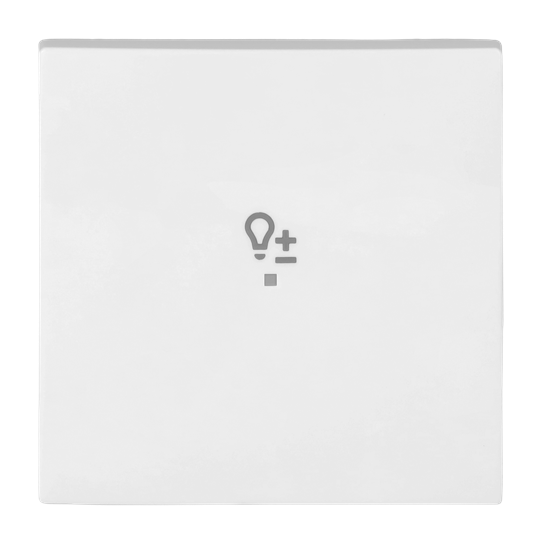 Wippe 1-fach, mit Symbol "Dimmer" Busch-balance® SI