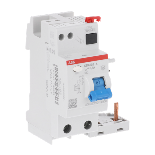 FI-Block für S202/S302 2P, Typ A, 40A, 100mA