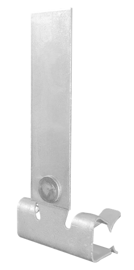 E-Klips Trägerklammer Trägerbefestig.clip für Kabel, 58mm, biegbar, Träger 3-8mm