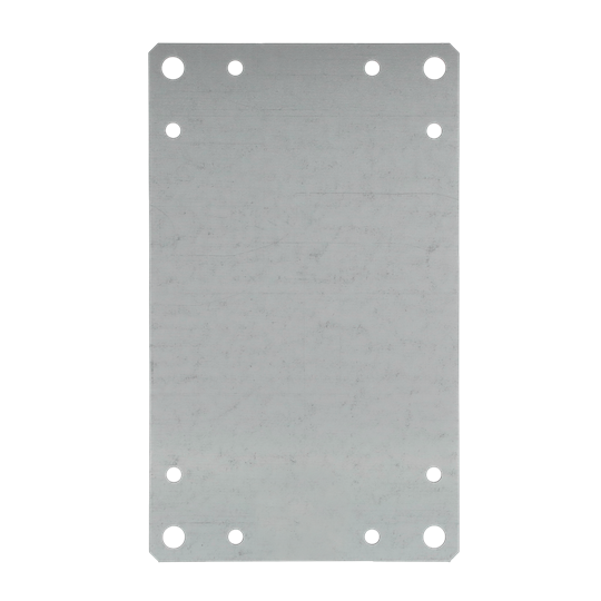 Plaque de montage 250x150 acier galvanisé Sendzimir 2mm pour ARIA 32 4TBA831026C0100