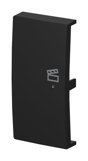 Wippe 2-fach links, mit Symbol "Szene" Busch-balance® SI