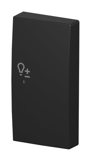 Wippe 2-fach rechts, mit Symbol "Dimmer" Busch-balance® SI
