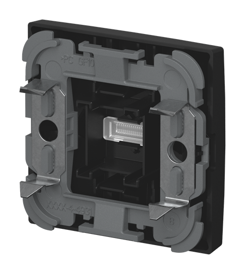 Wippe mit Aufdruck mit kleiner transparenter KalotteBusch-balance® SI