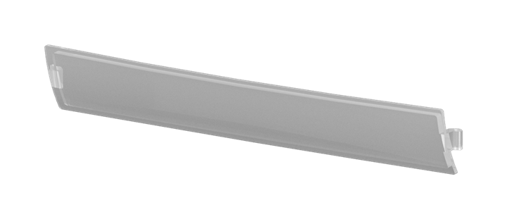 Beschriftungsträger Außenkante "unverlierbar" transparent - Busch-balance® SI