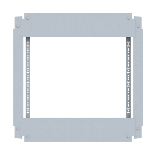 Cadre de montage 500x500 40TE pour 2 rangées IP20